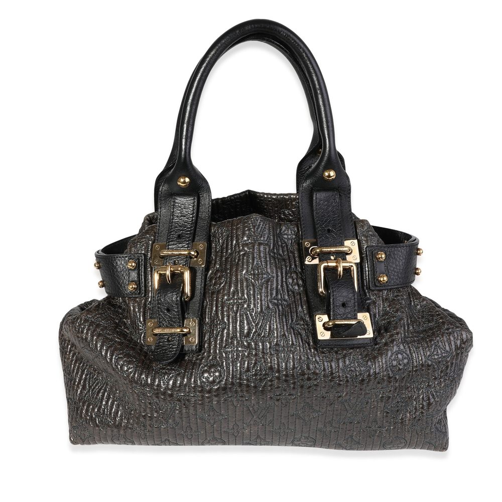 Louis Vuitton Limited Edition Black Monogram Motard Biker Bag